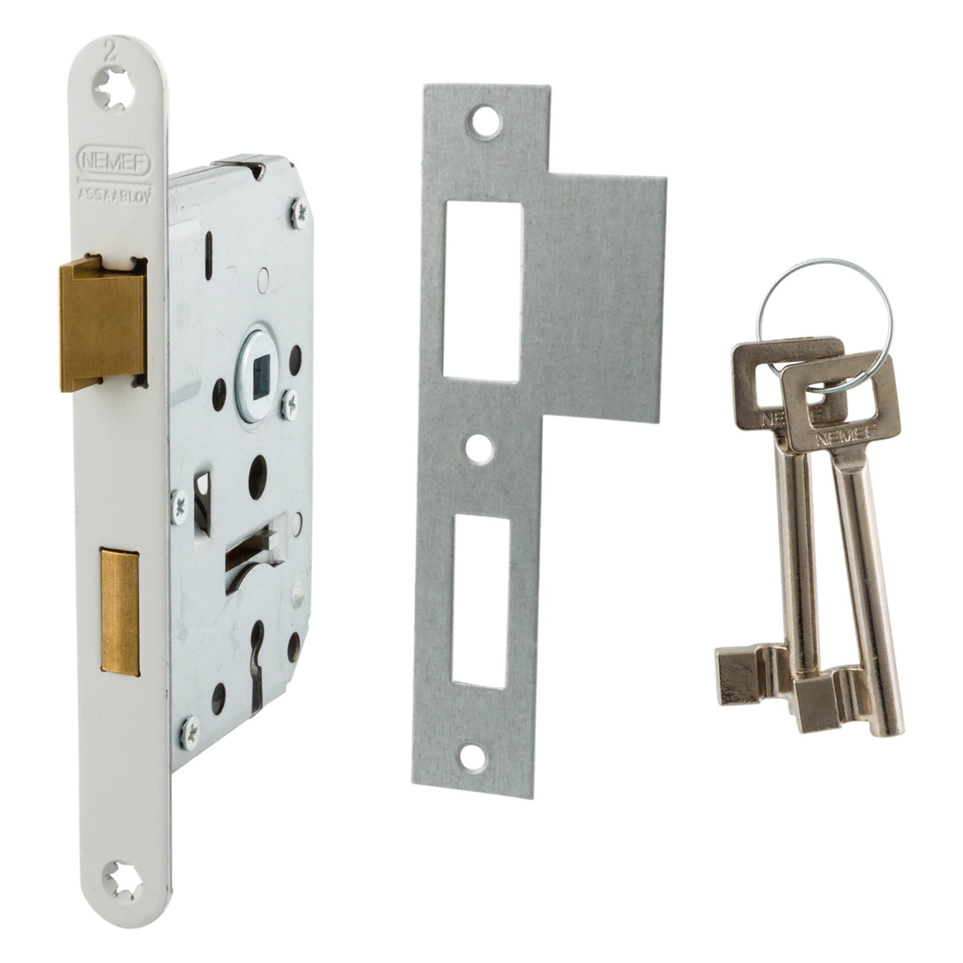 Nemef dagnachtslot type 1266 - Lak 174 x 20 x 2.75 mm