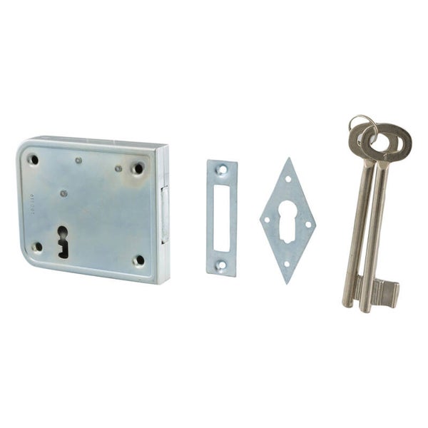 kelderbandslot rechts en links - verzinkt 83 x 100 x 18 mm