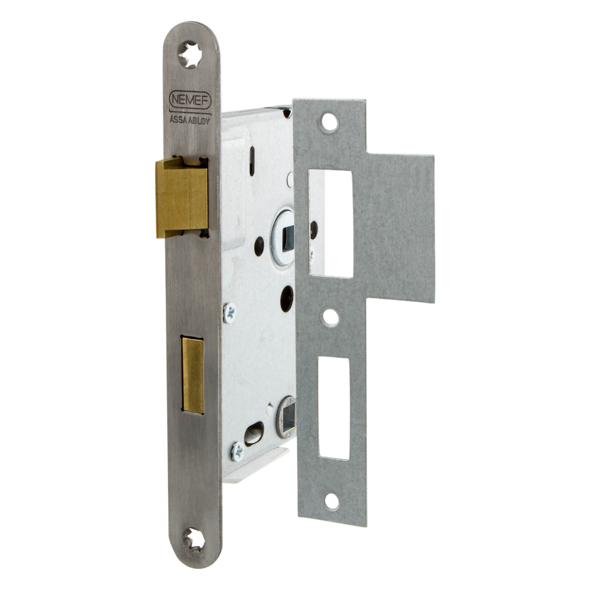 Nemef badkamerslot type 1264/17 RVS 174 x 20 x 2.75 mm
