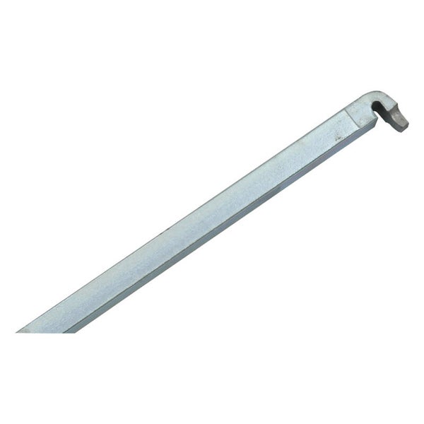 Nemef krukespagnolet staaf - staalprofiel 9 mm - verzinkt 9 x 1500 mm