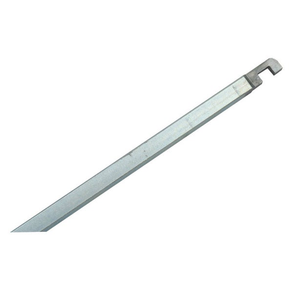 Nemef pompespagnolet staaf - staalprofiel 9 mm - verzinkt 9 x 1500 mm