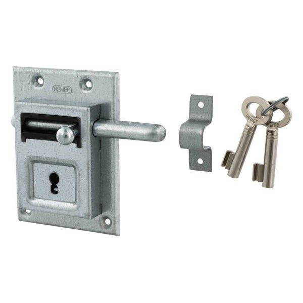 Nemef grendelslot type 98/12 rechts en links - verzinkt 115 x 85 mm