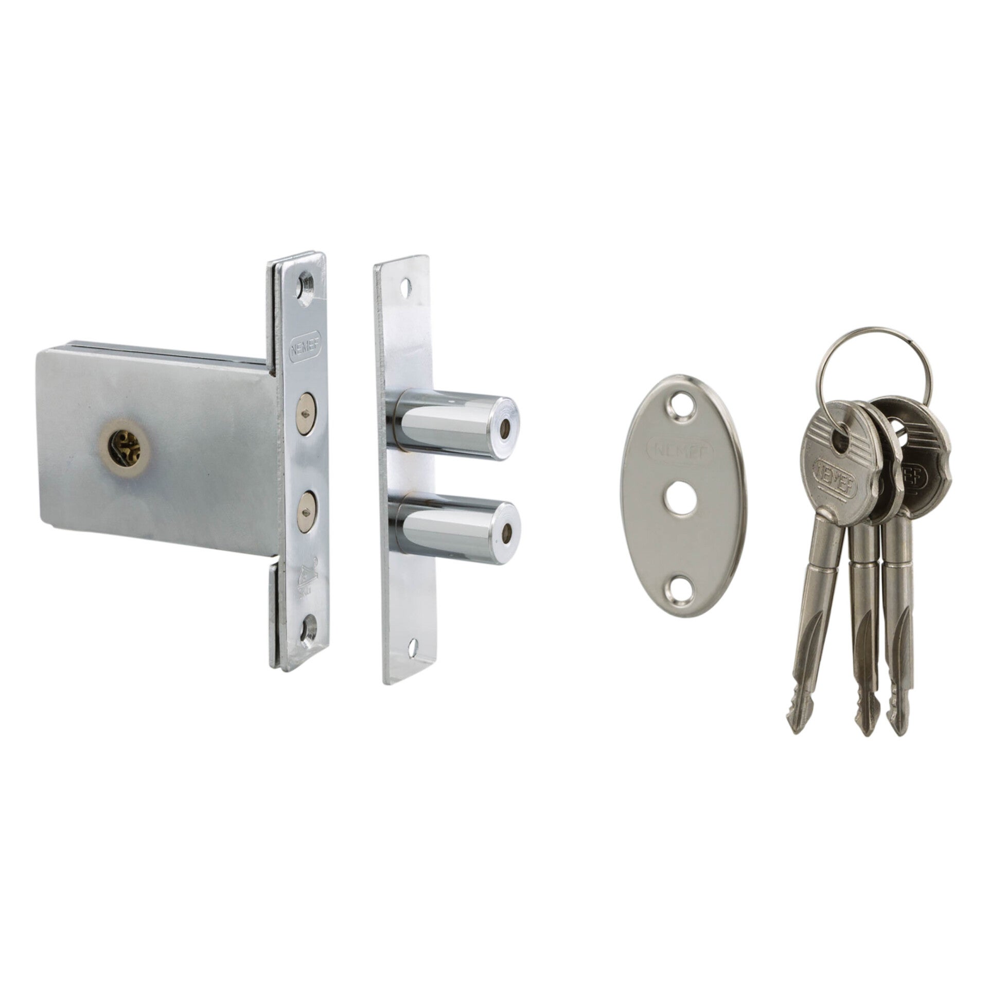 Nemef pennenslot type 1008 - met stersluiting - SKG* 47 mm