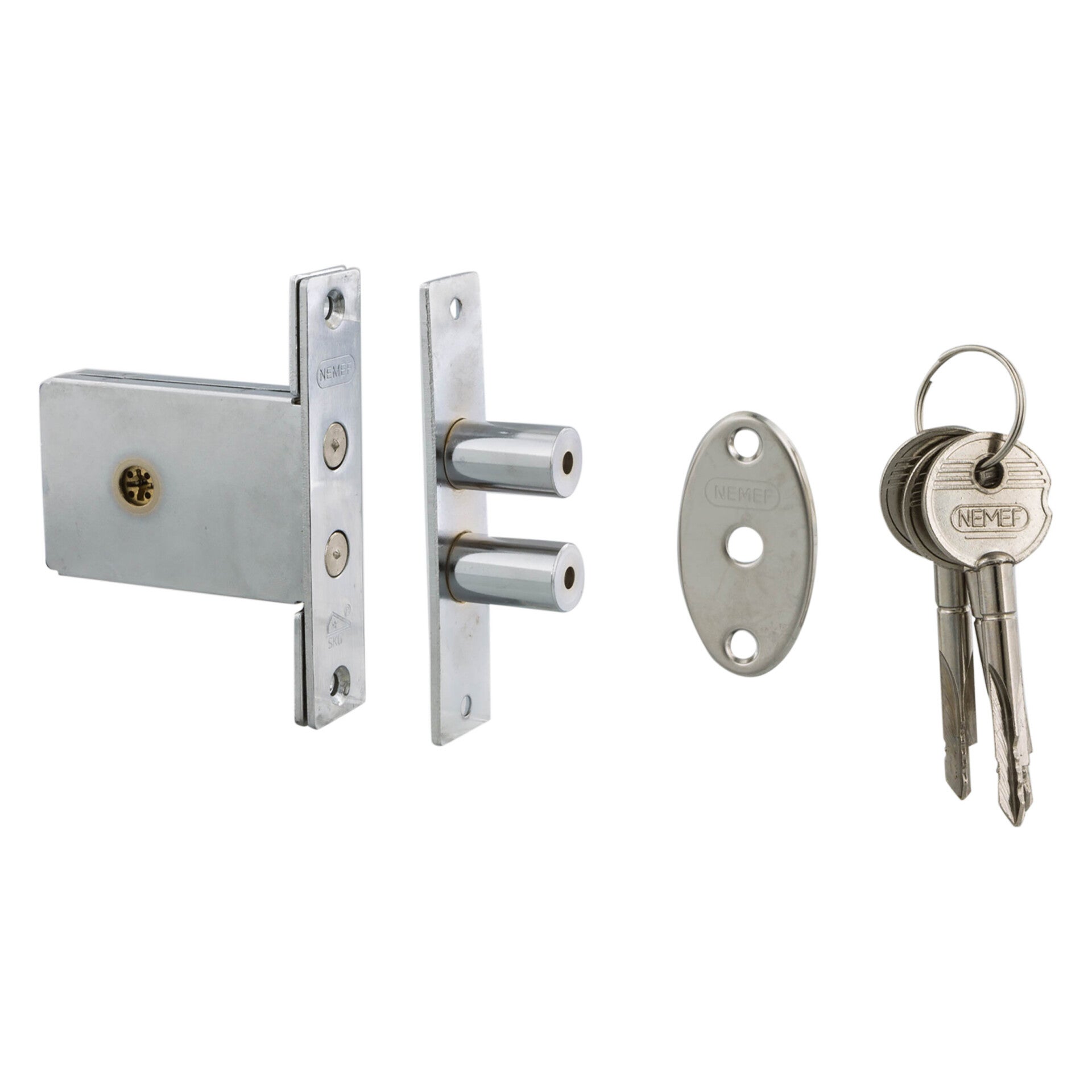 Nemef pennenslot type 1008 - met stersluiting - SKG* 47 mm