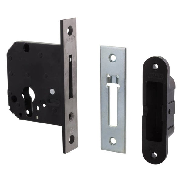 Nemef bijzetslot rechthoekig - rechts en links - type 4208 - SKG** 140 x 25 mm