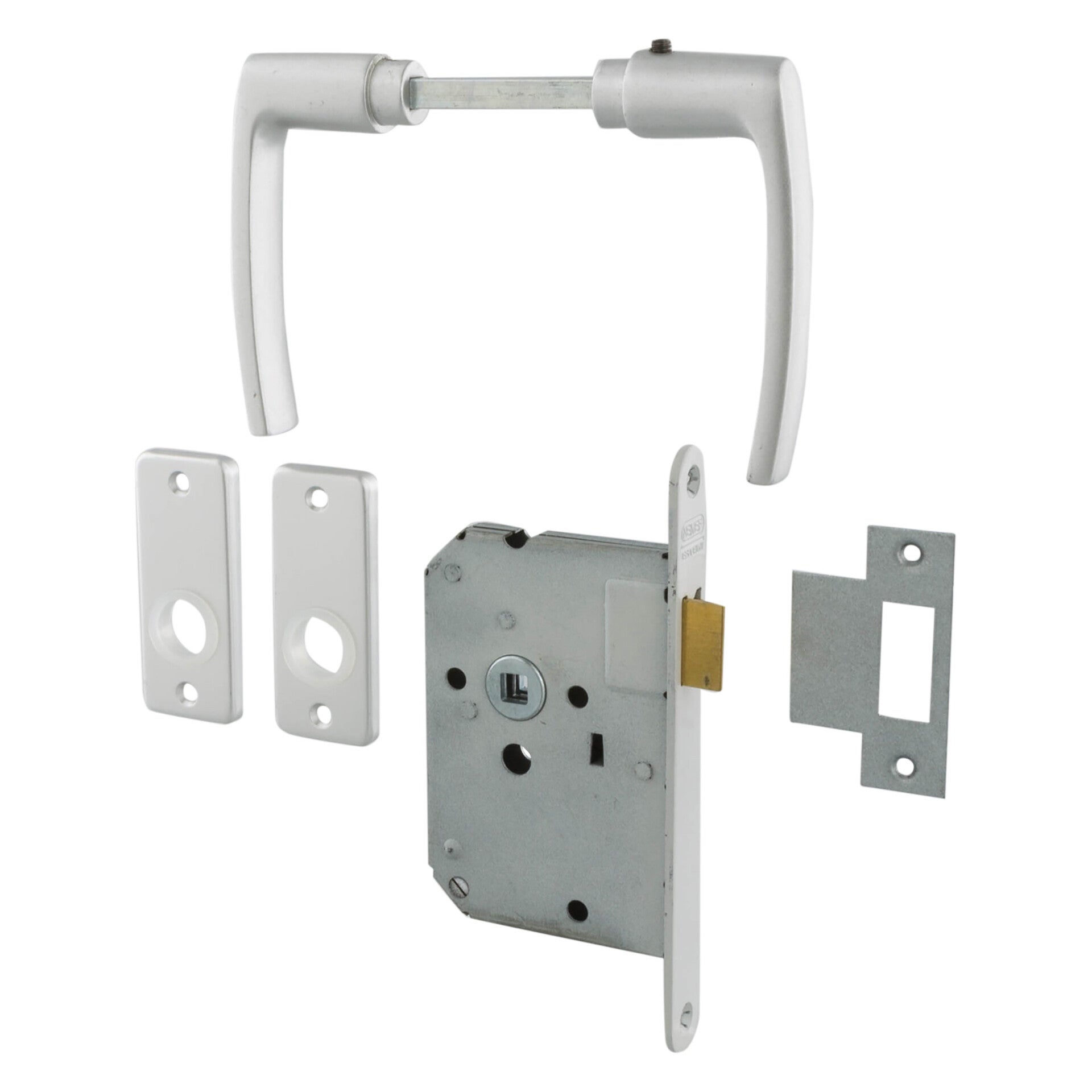 Nemef loopslot type 1255/2 - met beslag - verzinkt