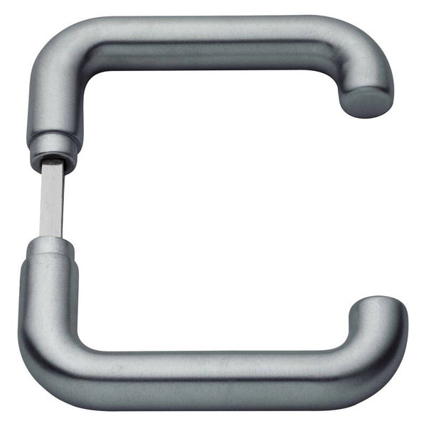 Axa deurkruk U - met universele krukstift aluminium F1