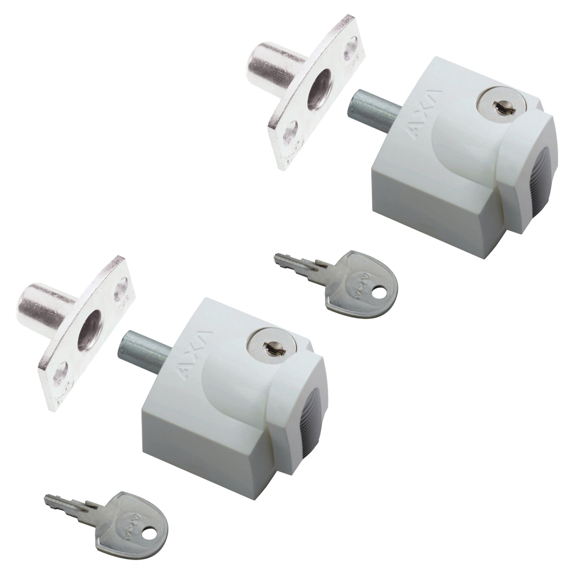 Axa oplegslot type 3012 - SKG* wit