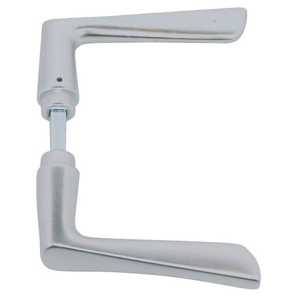 Axa deurkruk type vlinder - met pen bevestiging aluminium F1 115 x 60 mm