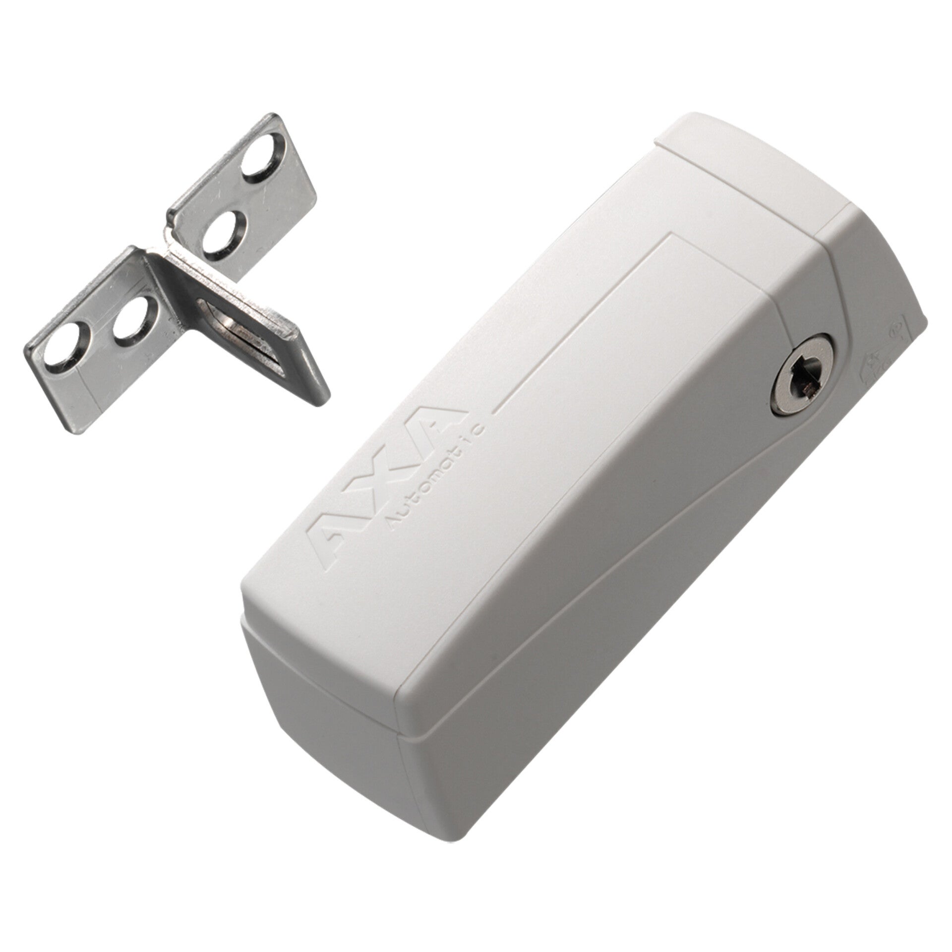 Axa oplegslot type 3016 - automatic - SKG** wit 95 x 37 x 34 mm