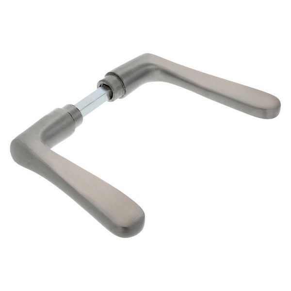 deurkruk vlinder aluminium f9 - RVS kleur