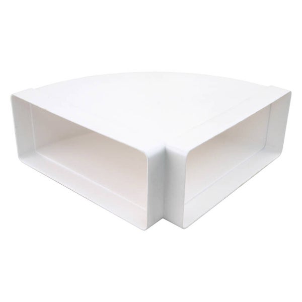 Starx bocht horizontaal wit 220 x 90 mm