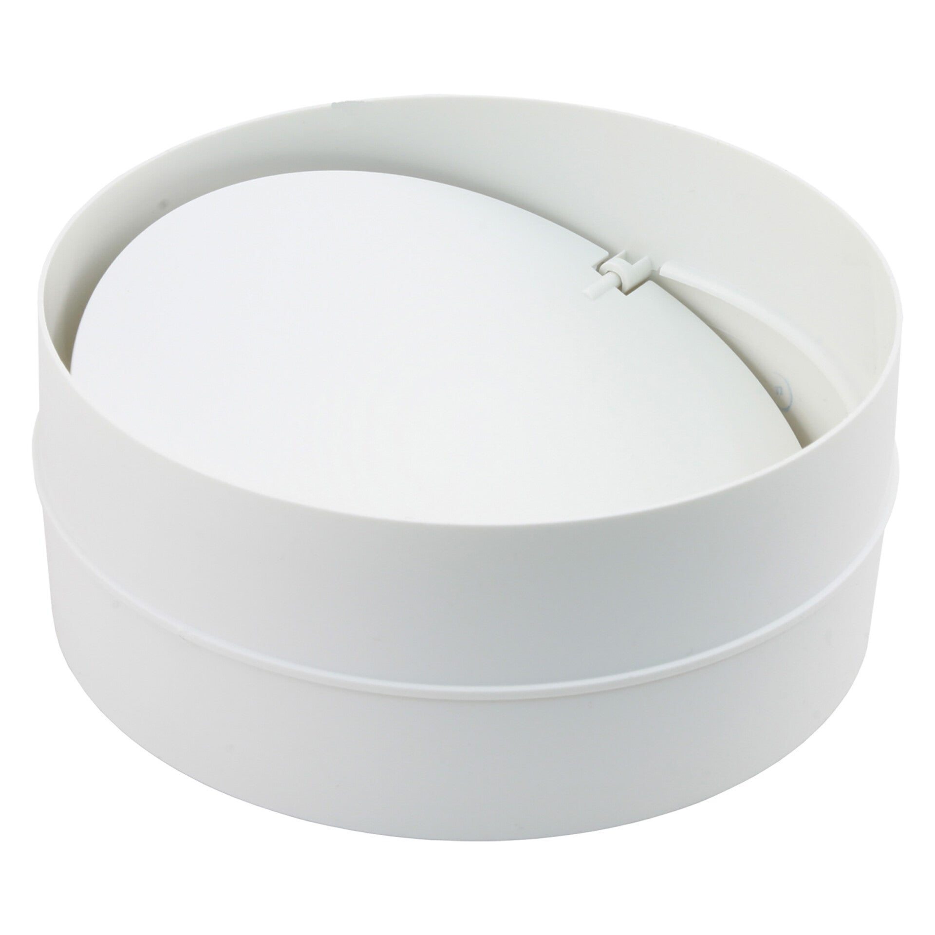 Starx buisverbinder met terugslagklep wit Ø150 mm