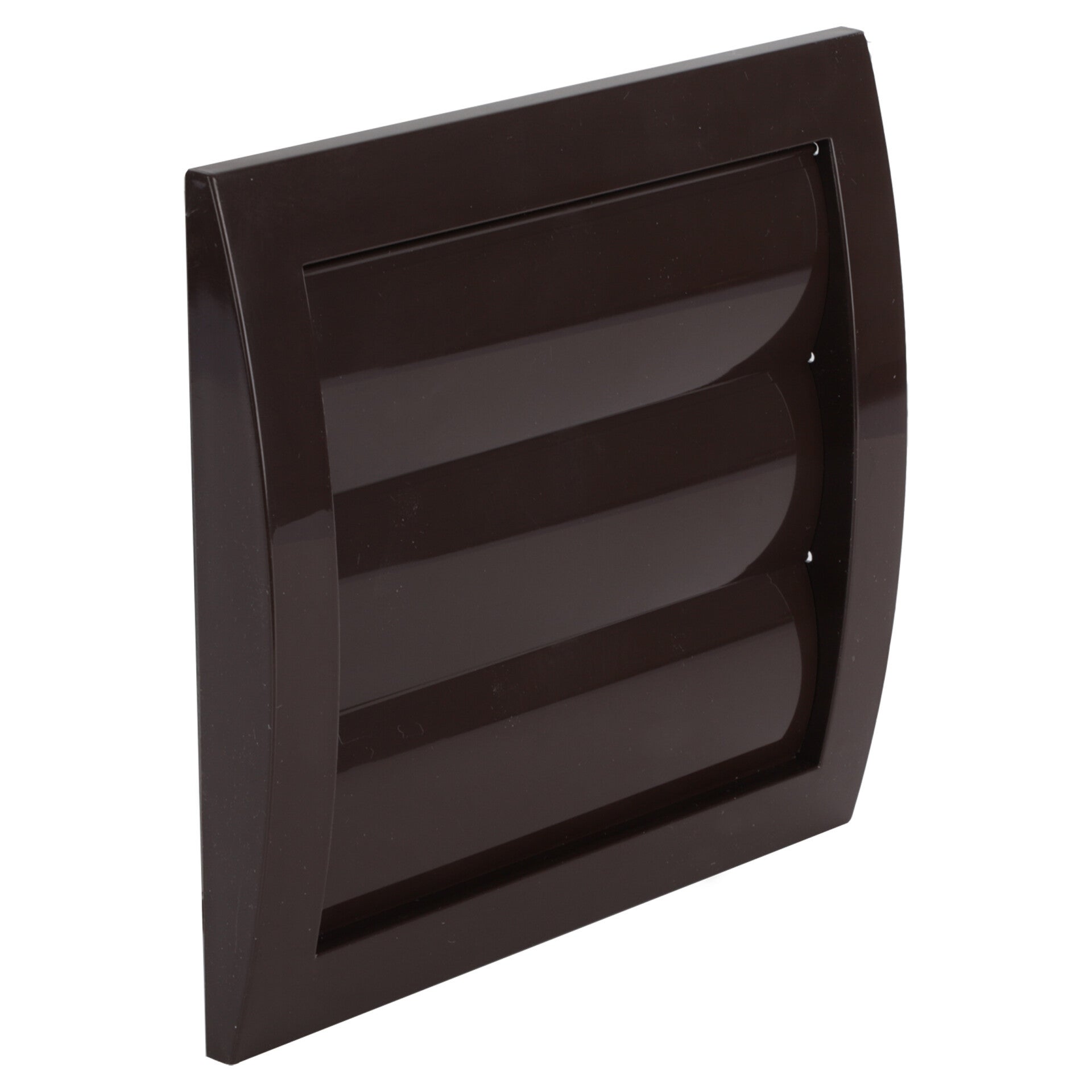 Starx lamelrooster aansluitmaat Ø 100 mm - 3 lamellen bruin 150 x 150 mm