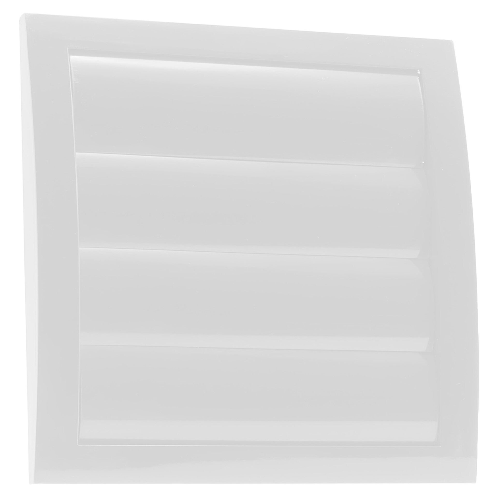 Starx lamelrooster aansluitmaat Ø 125 mm - 4 lamellen wit 190 x 190 mm