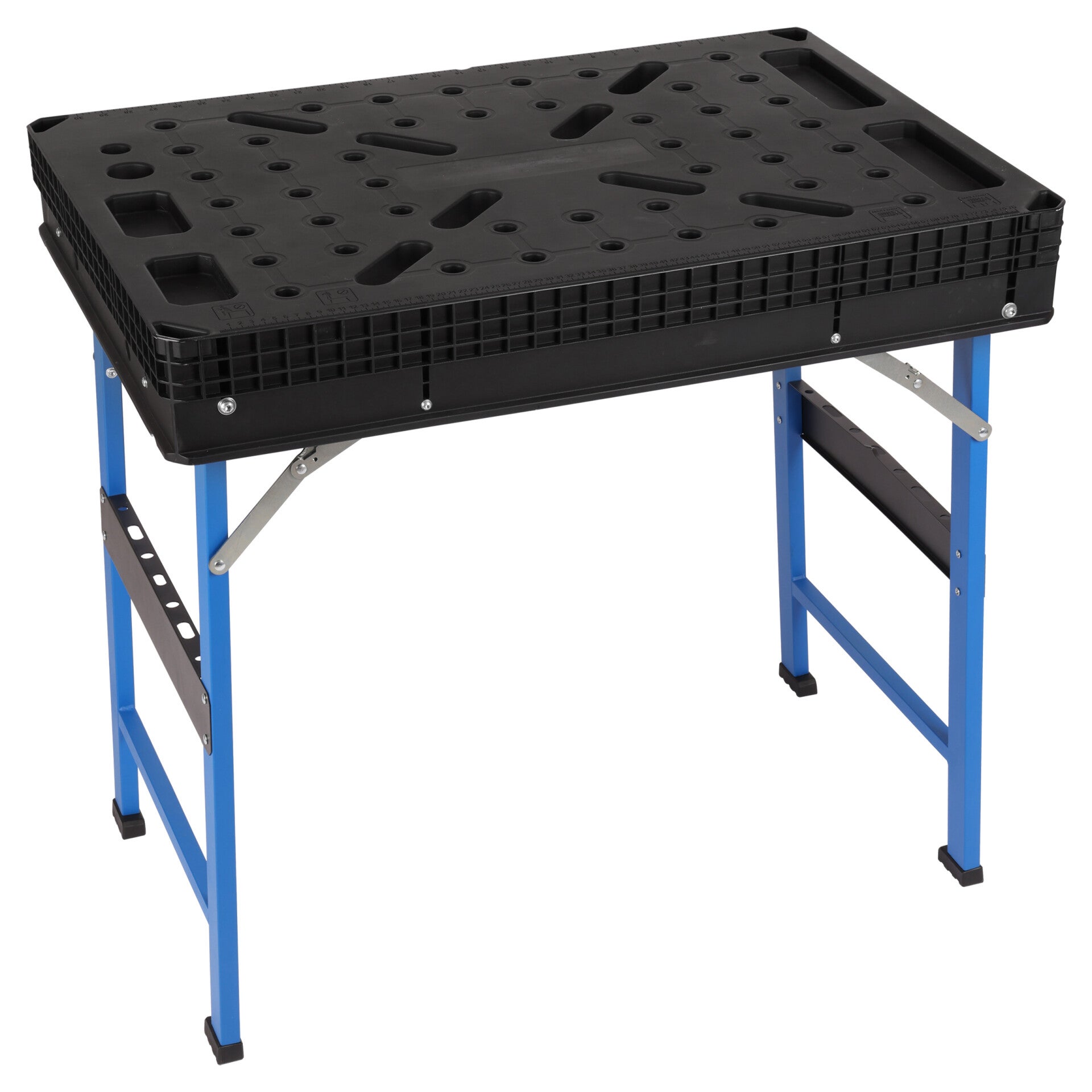 Starx werkbank 3 seconden - vouwbaar - 455 kg zwart/blauw