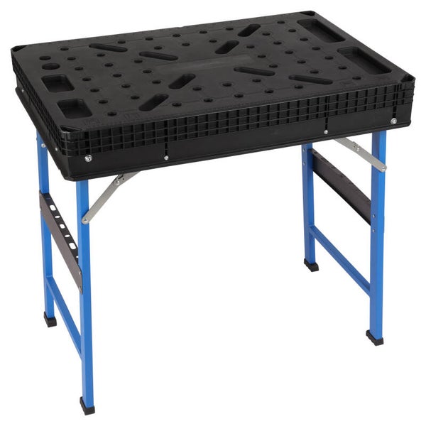 Starx werkbank 3 seconden - vouwbaar - 455 kg zwart/blauw