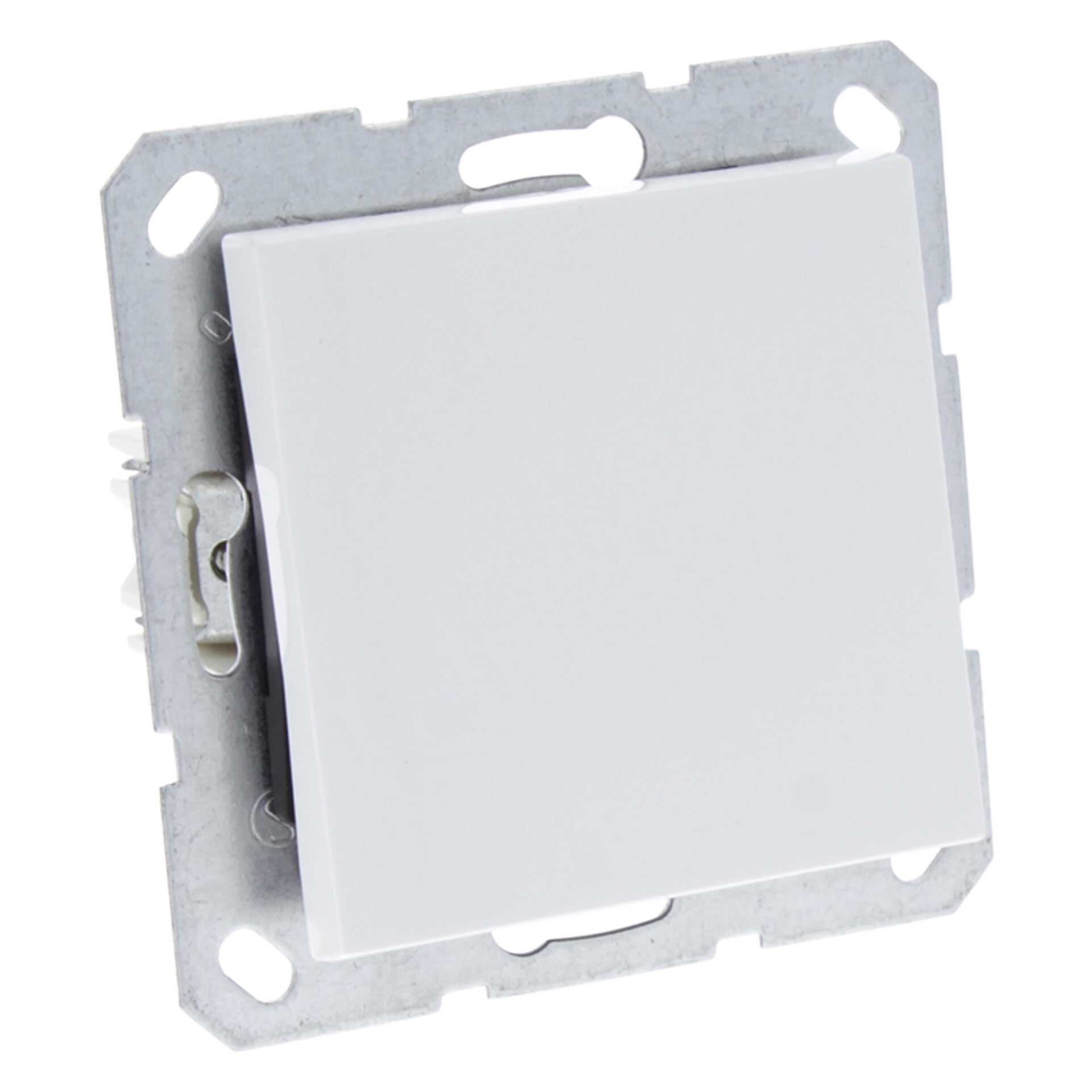 Q-Link S-Line schakelaar inbouw - wissel polarwit