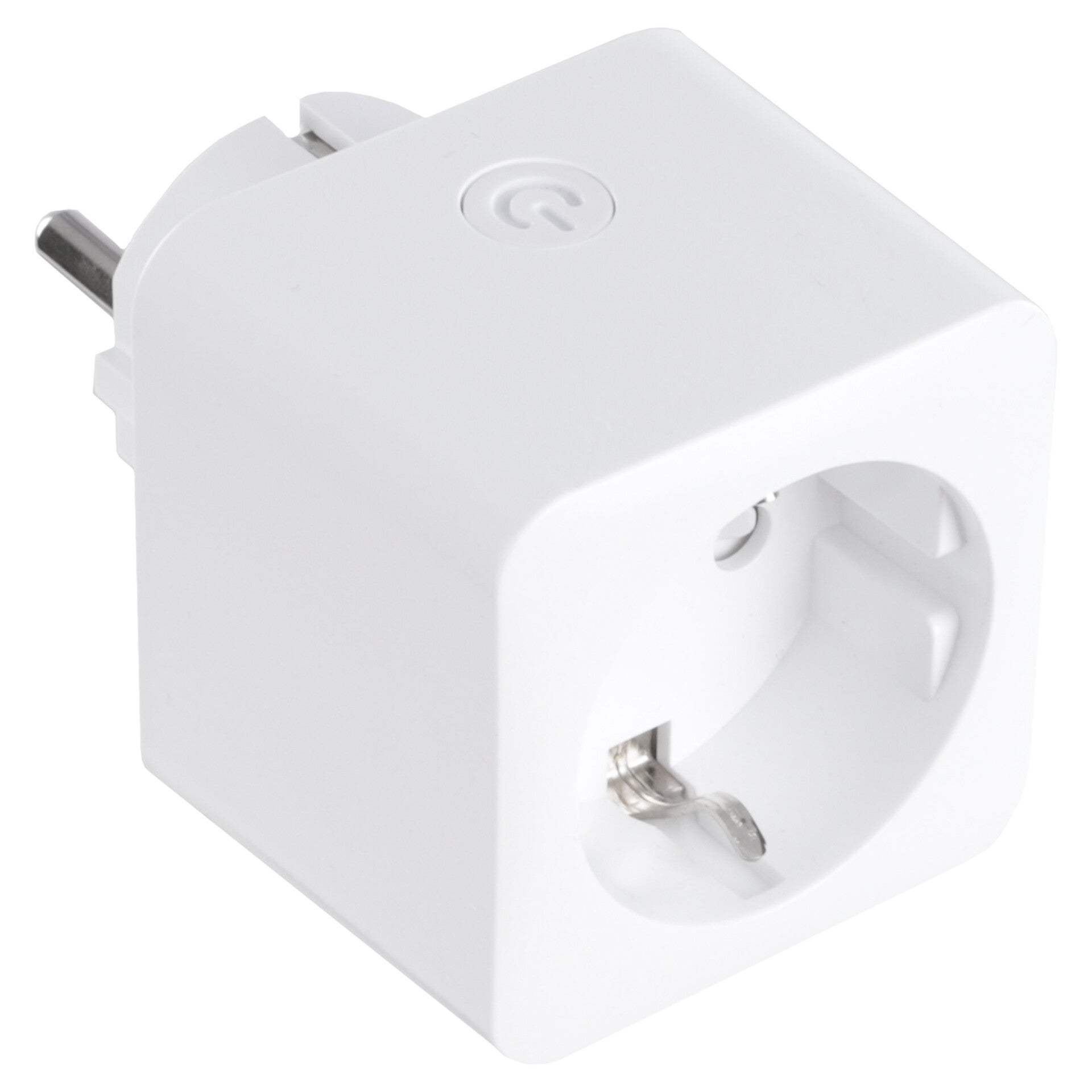 Q-Link adapterstekker randaarde - WIFI meter - 16A wit