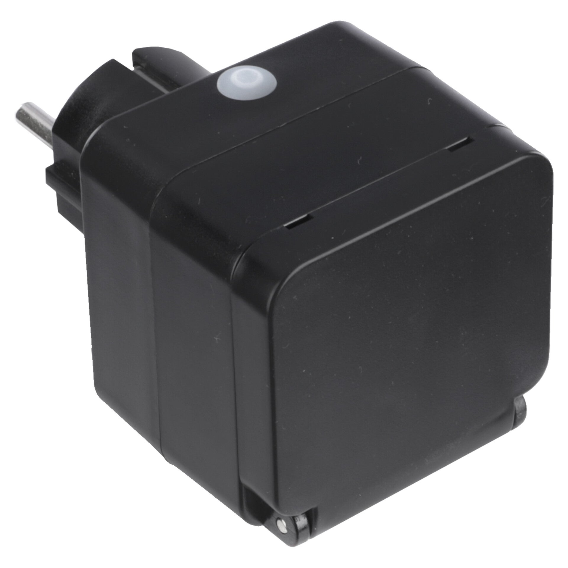 Q-Link adapterstekker randaarde - WIFI meter - 16A zwart