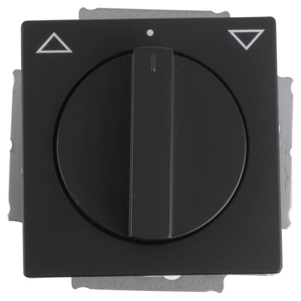 Busch-Jaeger Future Linear schakelaar inbouw - jaloezie zwart