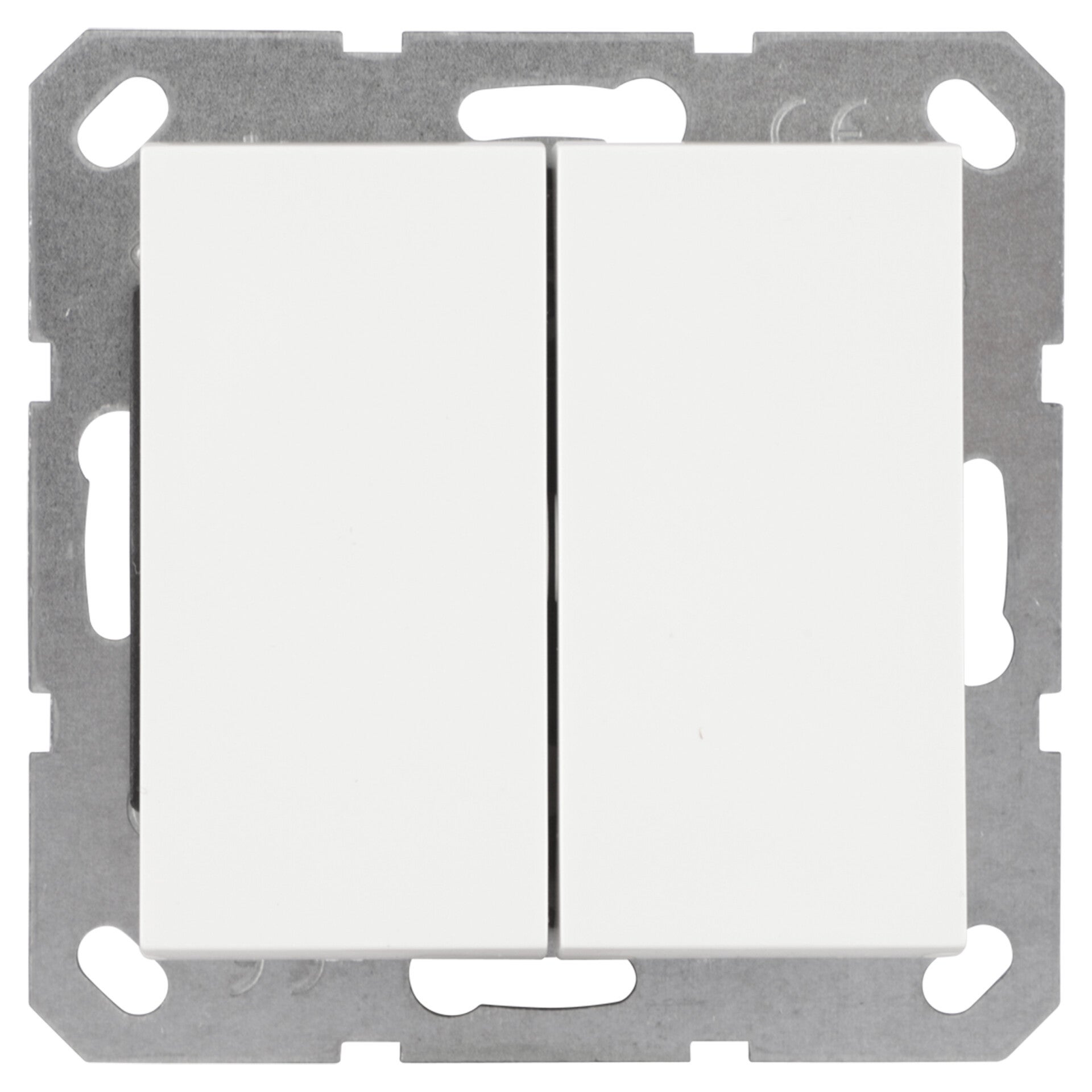 Q-Link S-Line schakelaar inbouw - serie polarwit