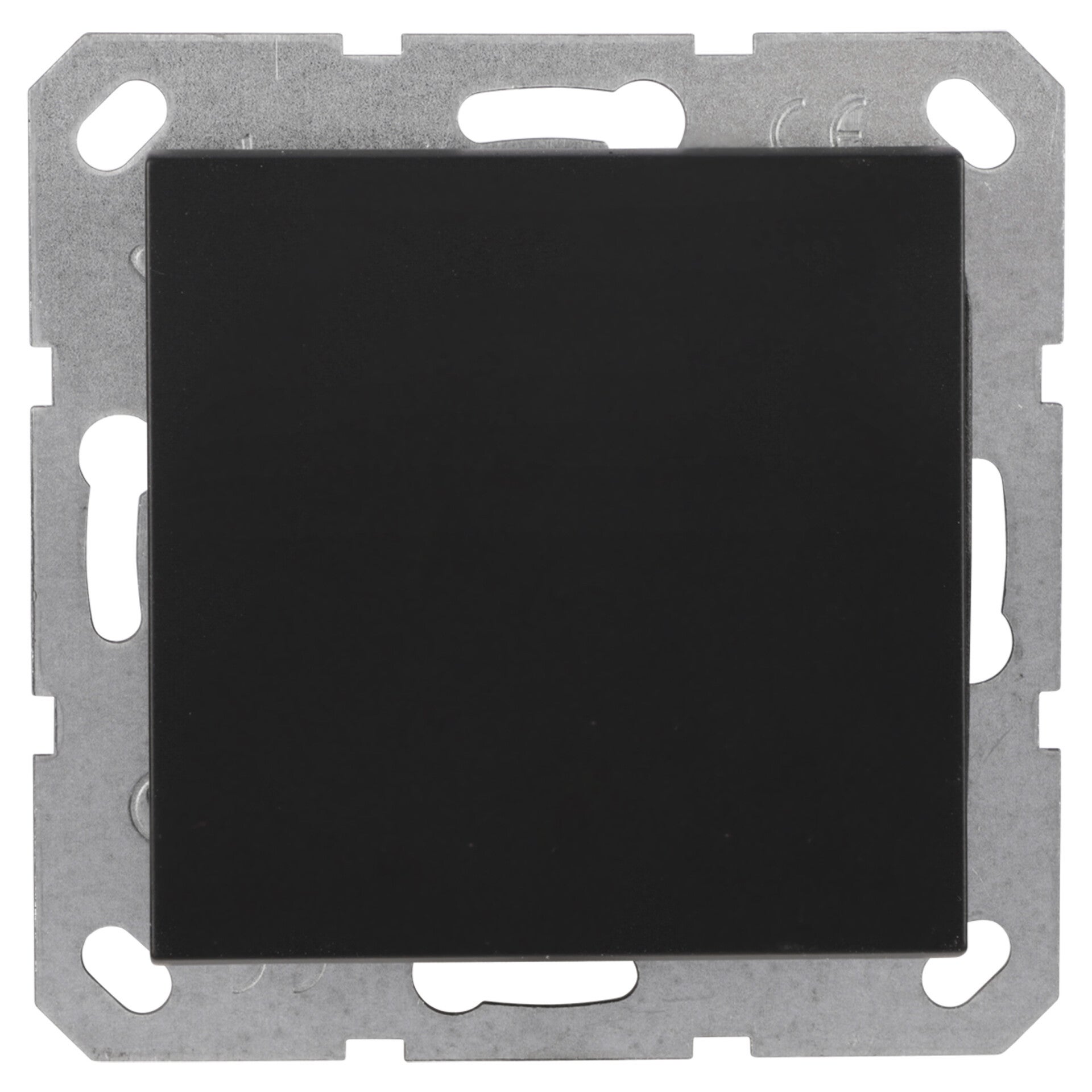 Q-Link S-Line schakelaar inbouw - wissel mat zwart