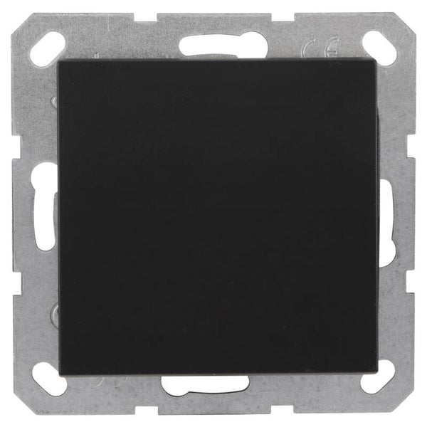 Q-Link S-Line schakelaar inbouw - wissel mat zwart