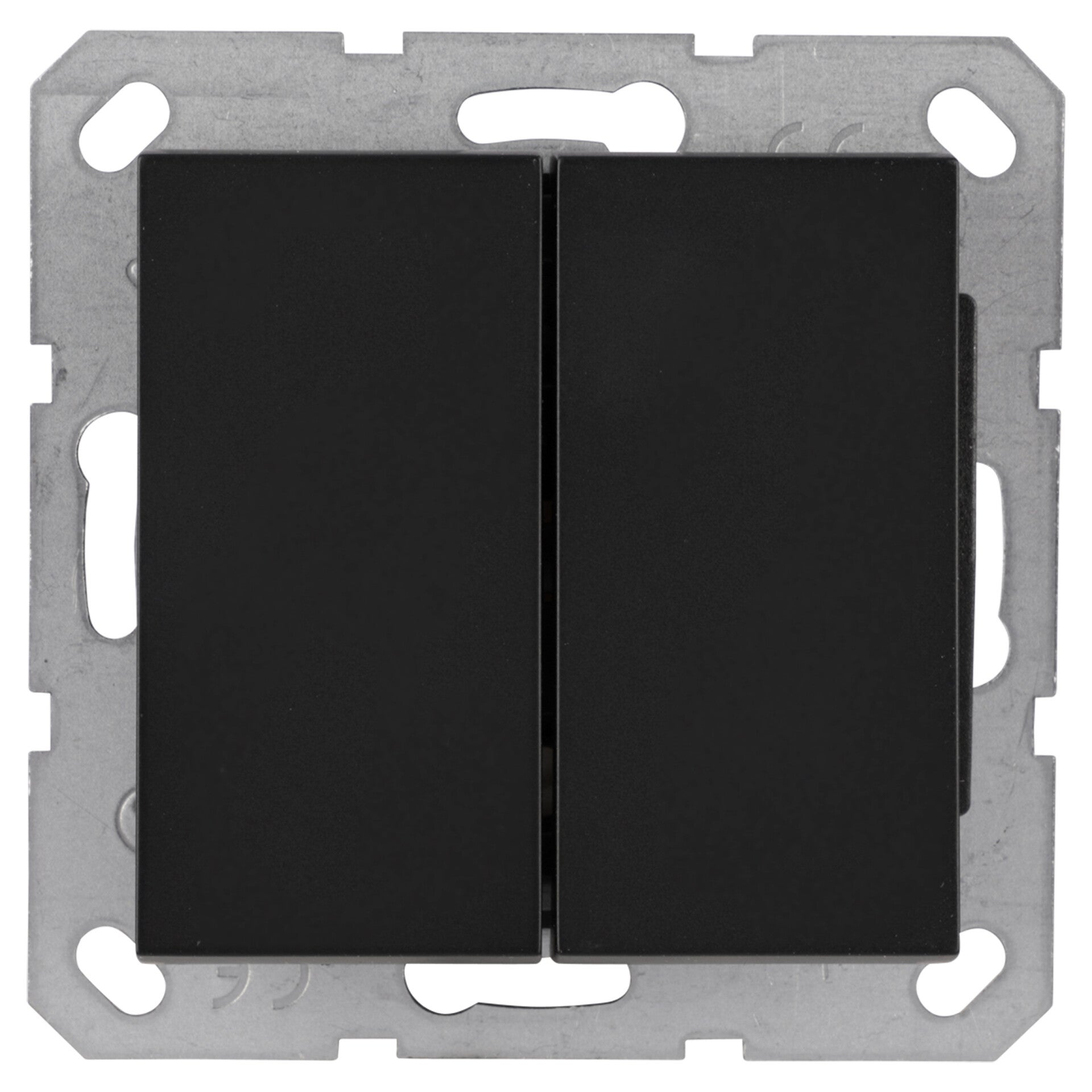 Q-Link S-Line schakelaar inbouw - serie mat zwart