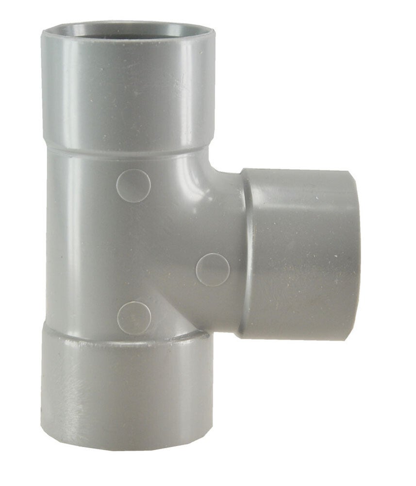 T-stuk 3 x mof 32 mm 90 graden PVC