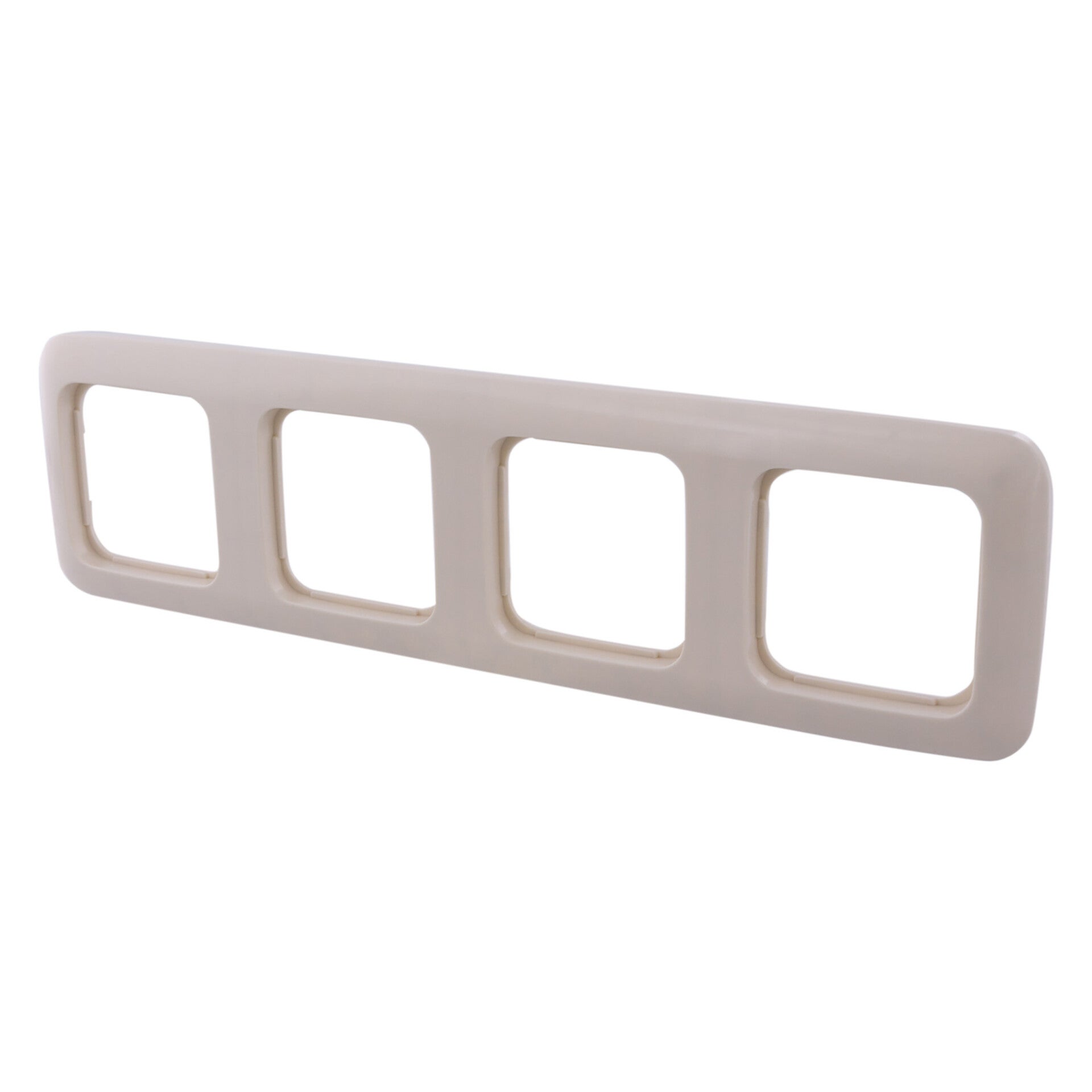 Busch-Jaeger SI afdekraam inbouw - 4-voudig crème