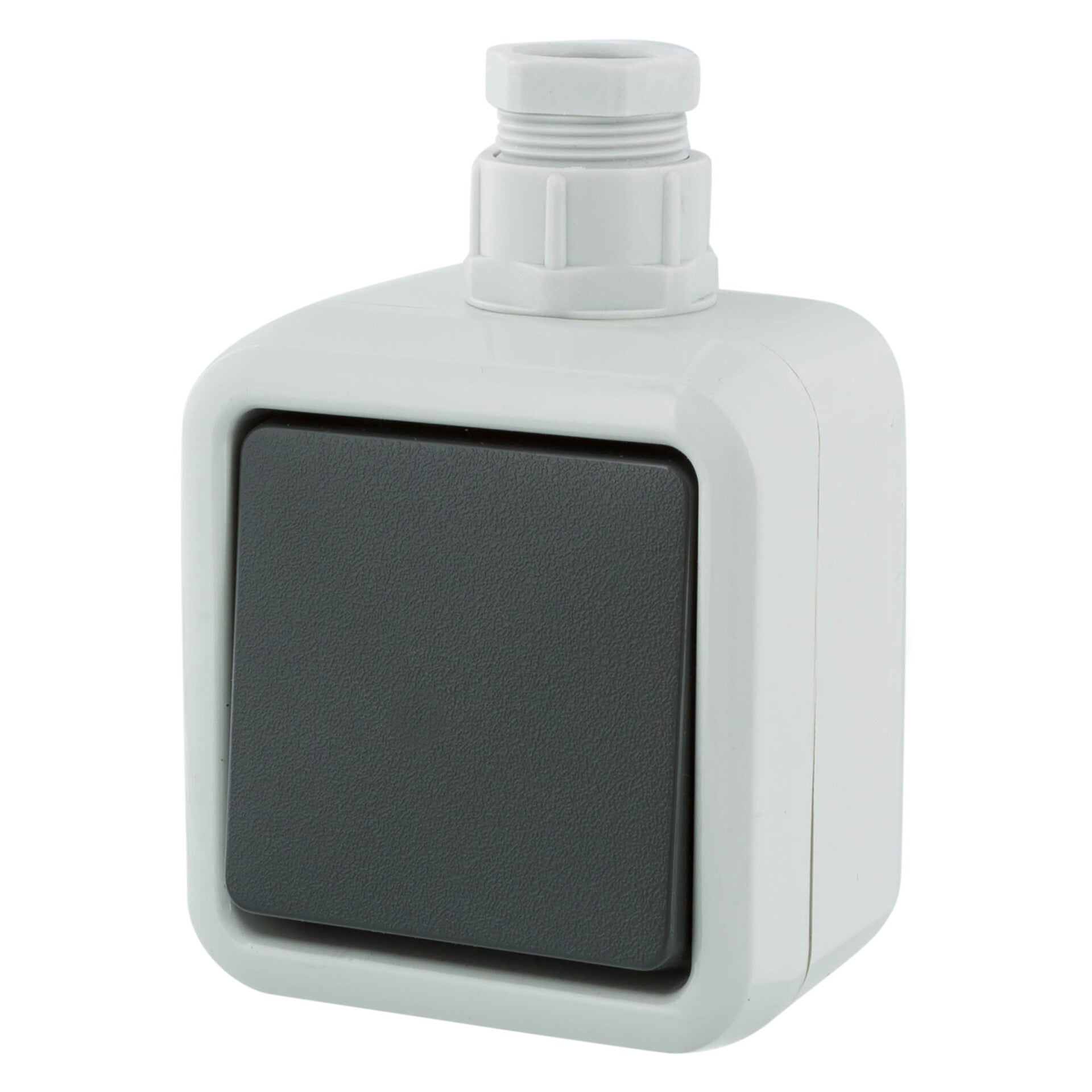 Peha schakelaar opbouw - wissel grijs