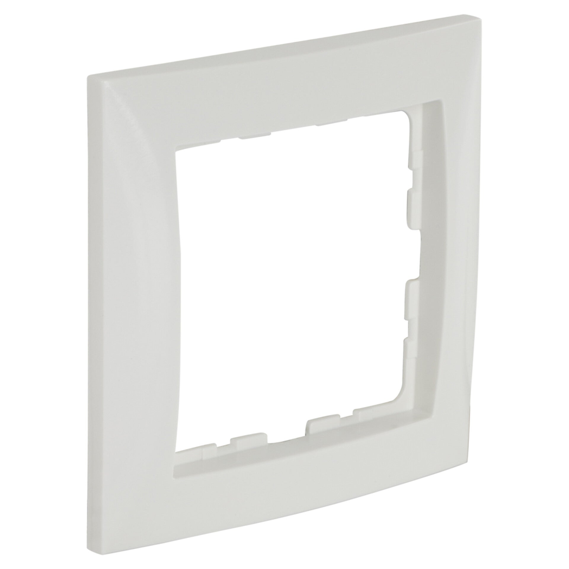 Berker S1 afdekraam inbouw - 1-voudig polarwit