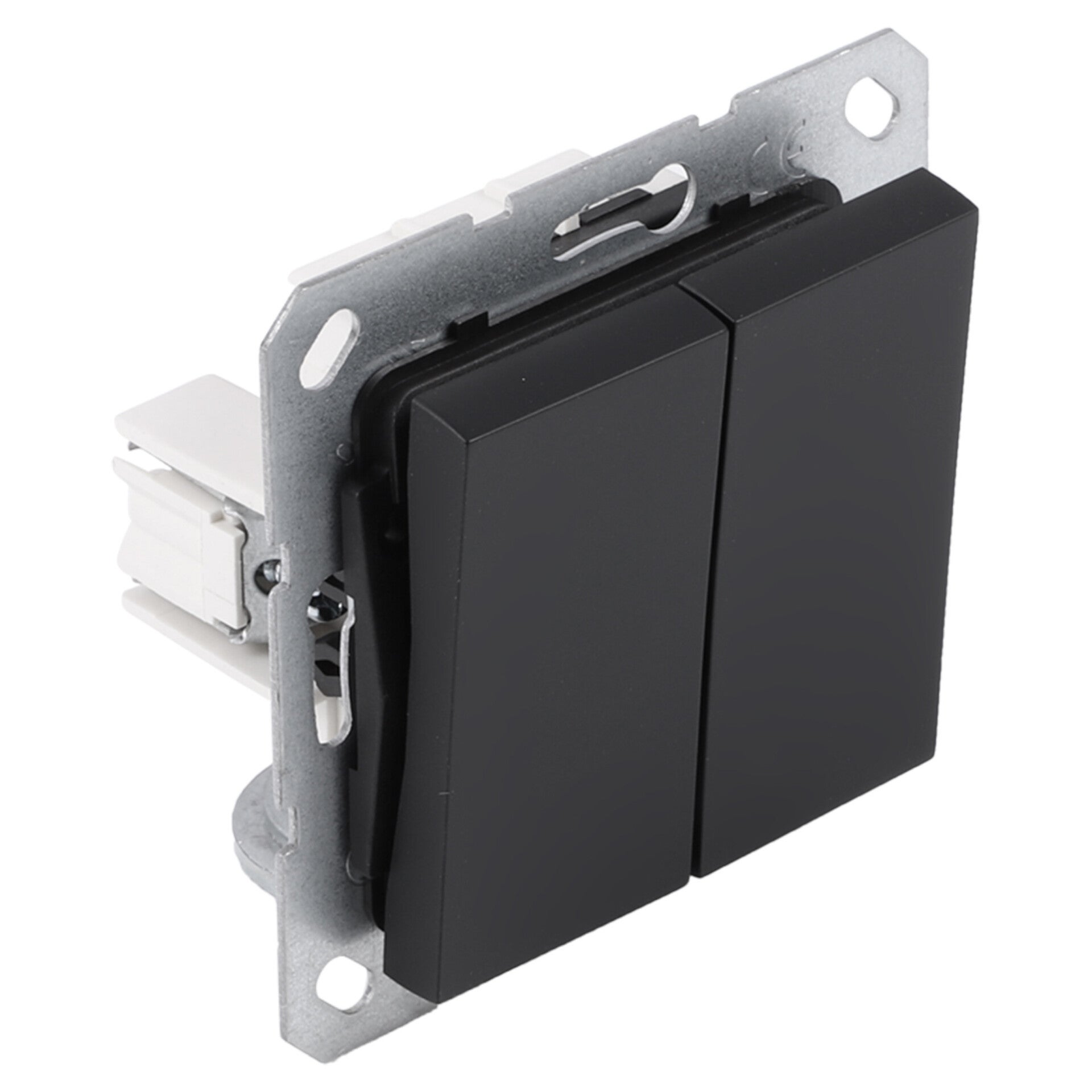 Q-Link S-Line schakelaar inbouw - serie mat zwart