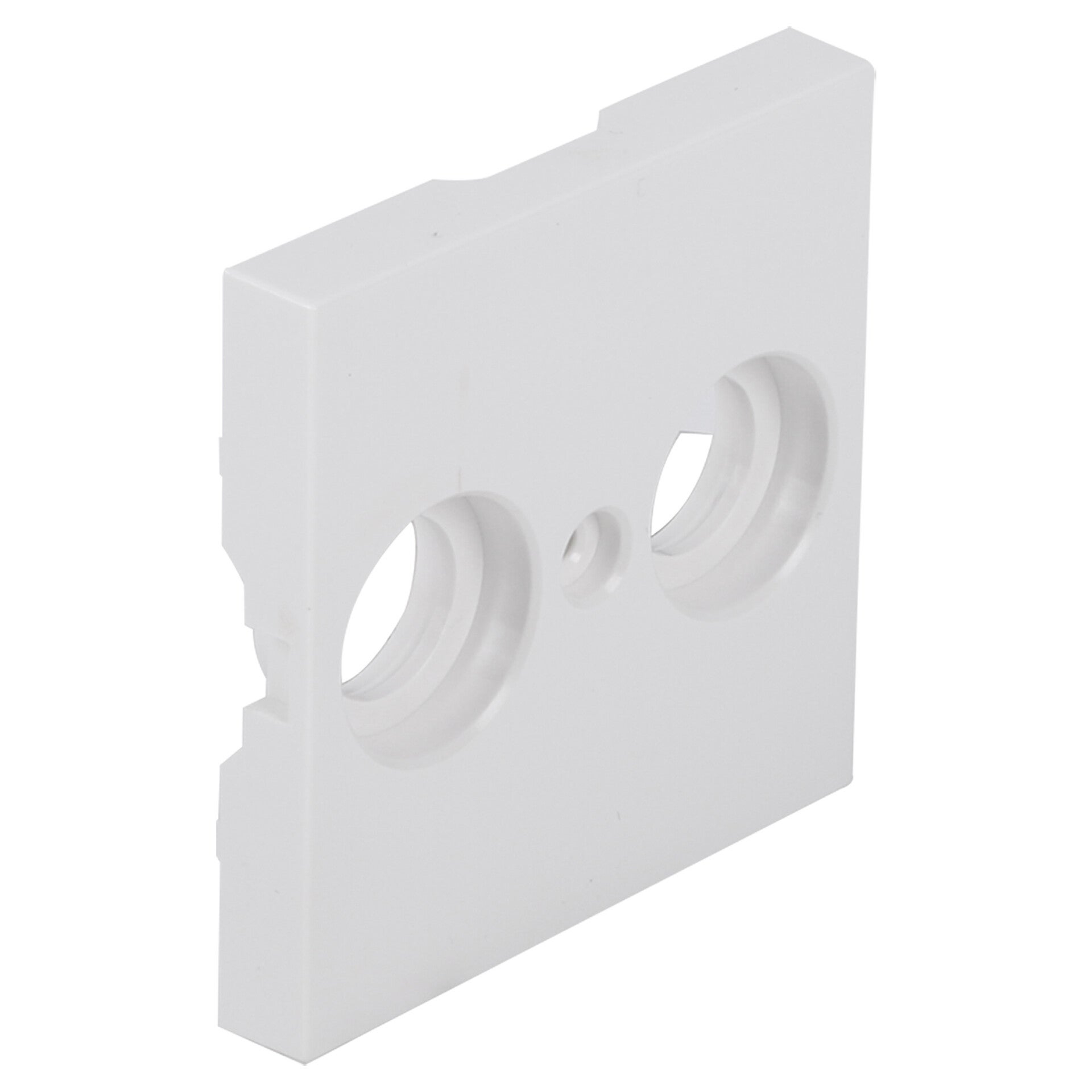 Q-Link S-Line centraalplaat radio/tv polarwit