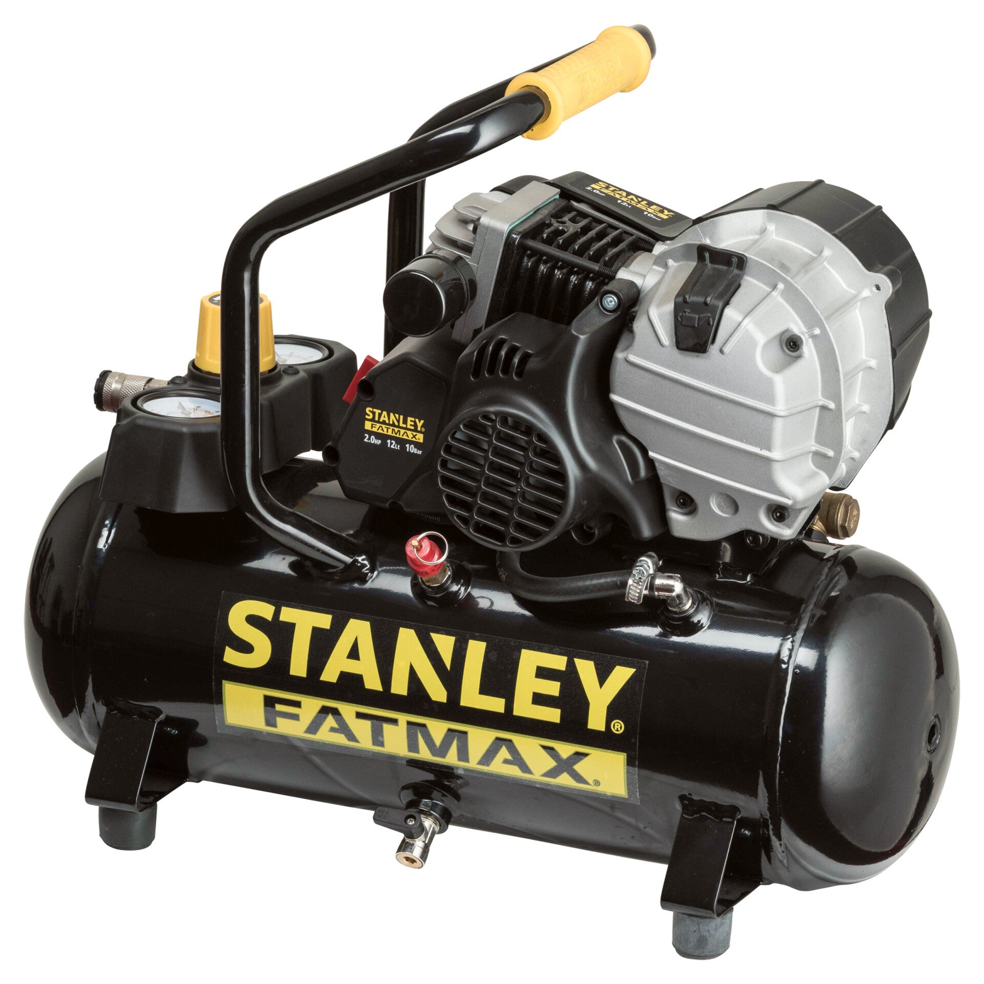 Stanley Fatmax compressor HY 227/10/12 - FMXCM0043E zwart/geel