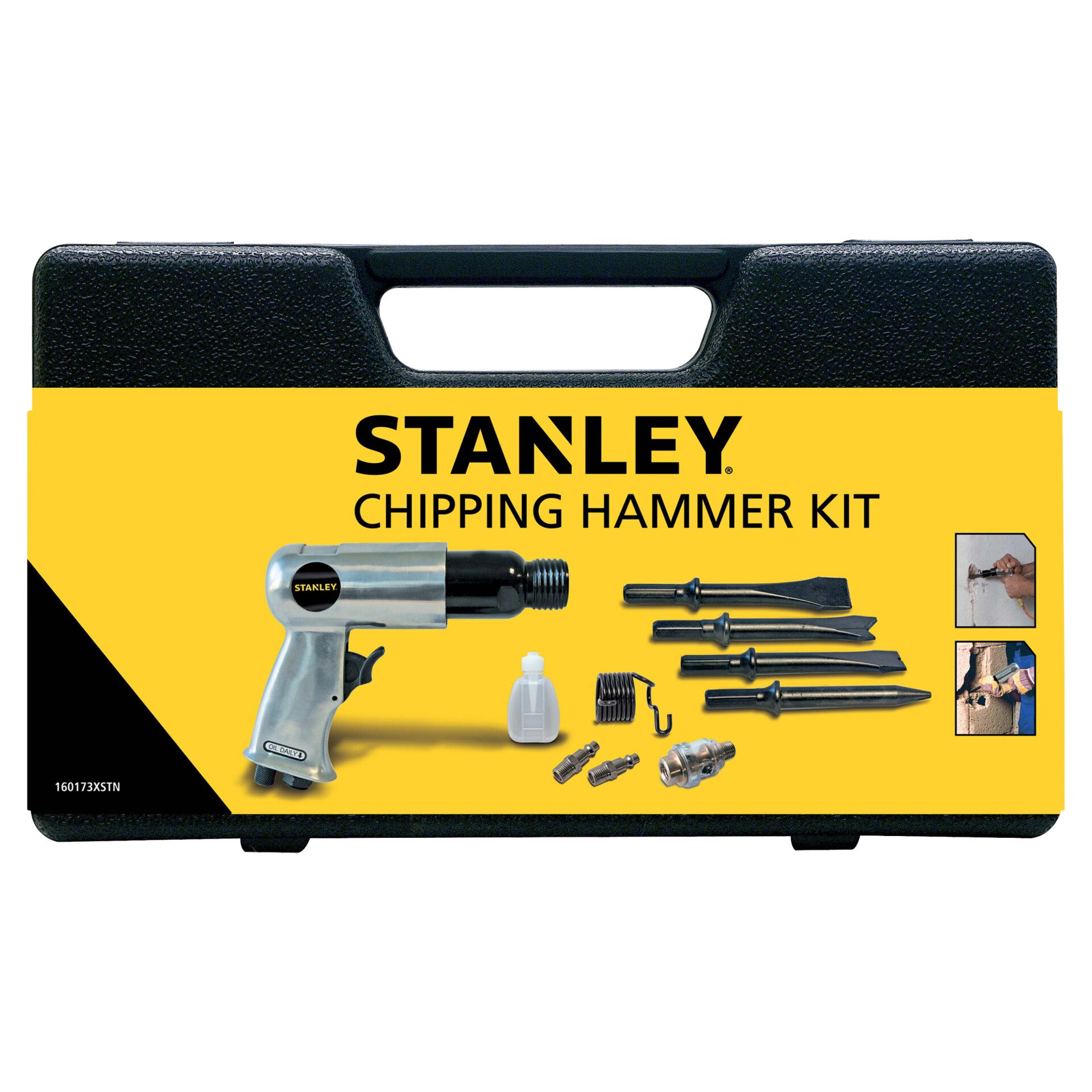 Stanley Hakhamer set pneumatisch - 160173XSTN