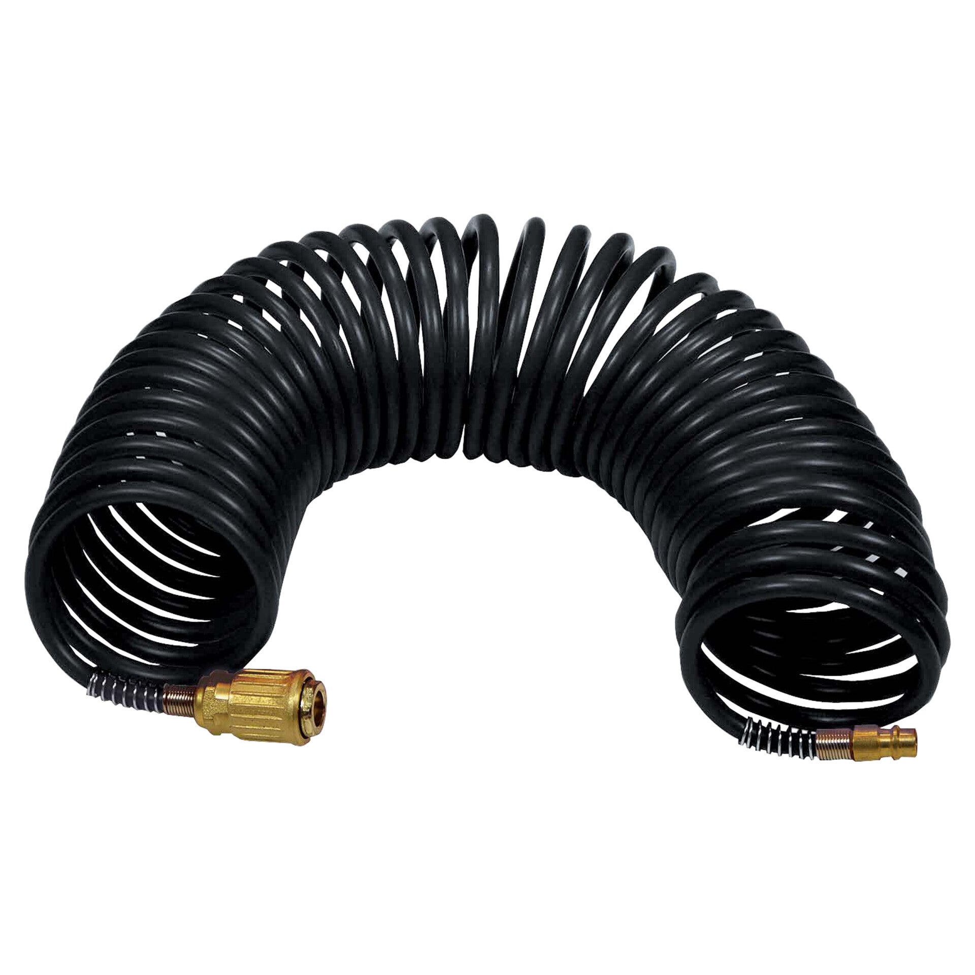 Stanley spiraalslang polyethyleen - 8221577STN zwart 6 x 8 mm, 10 m