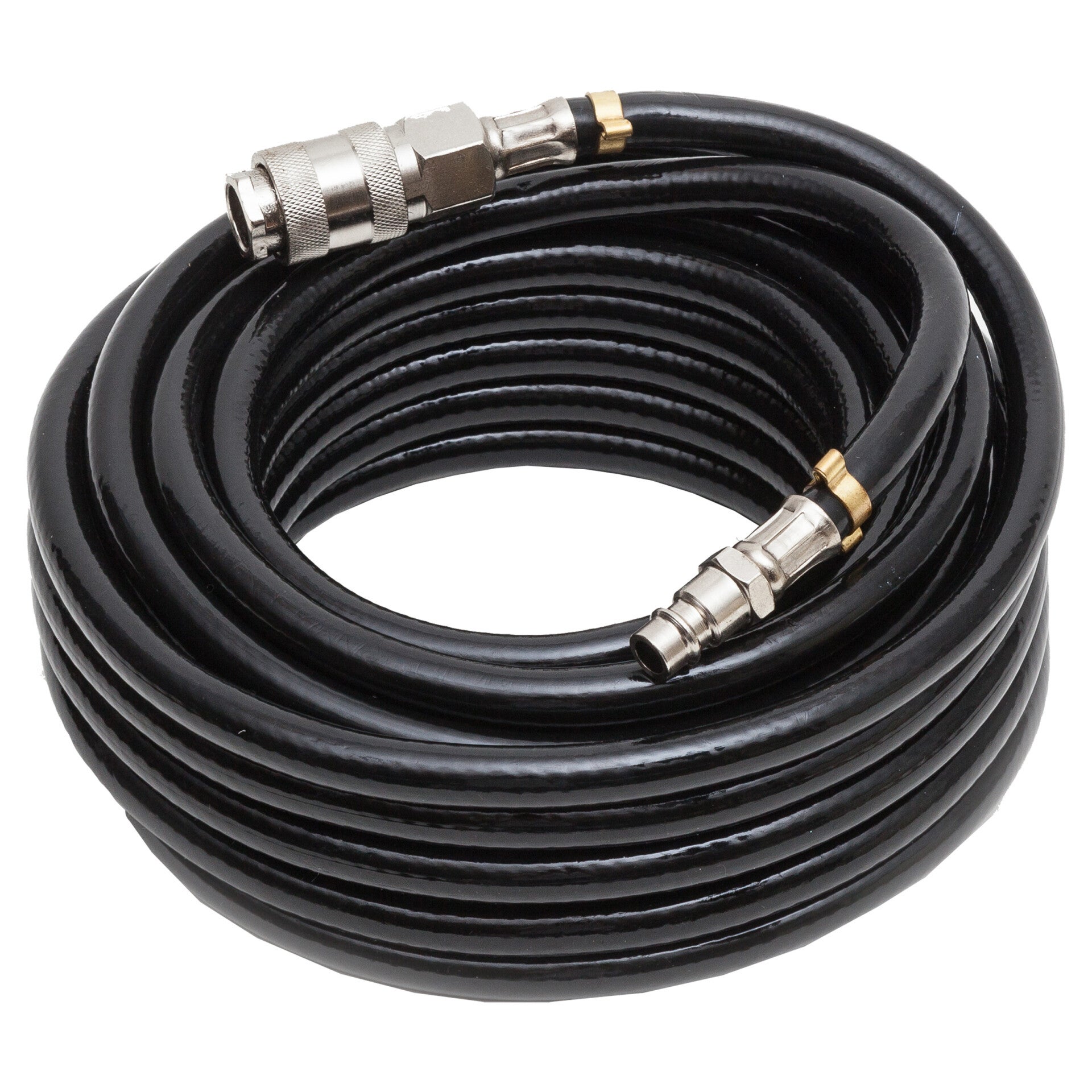 Stanley slang met universele snelkoppeling - PVC - 8221579STN zwart 6 x 11 mm, 10 m