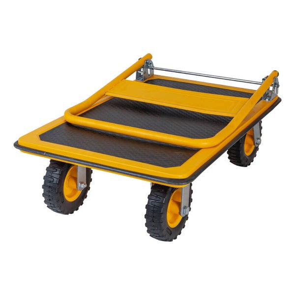 Stanley platformwagen 400 kg - DXWT-504 zwart/geel 91 x 61 x 86 cm