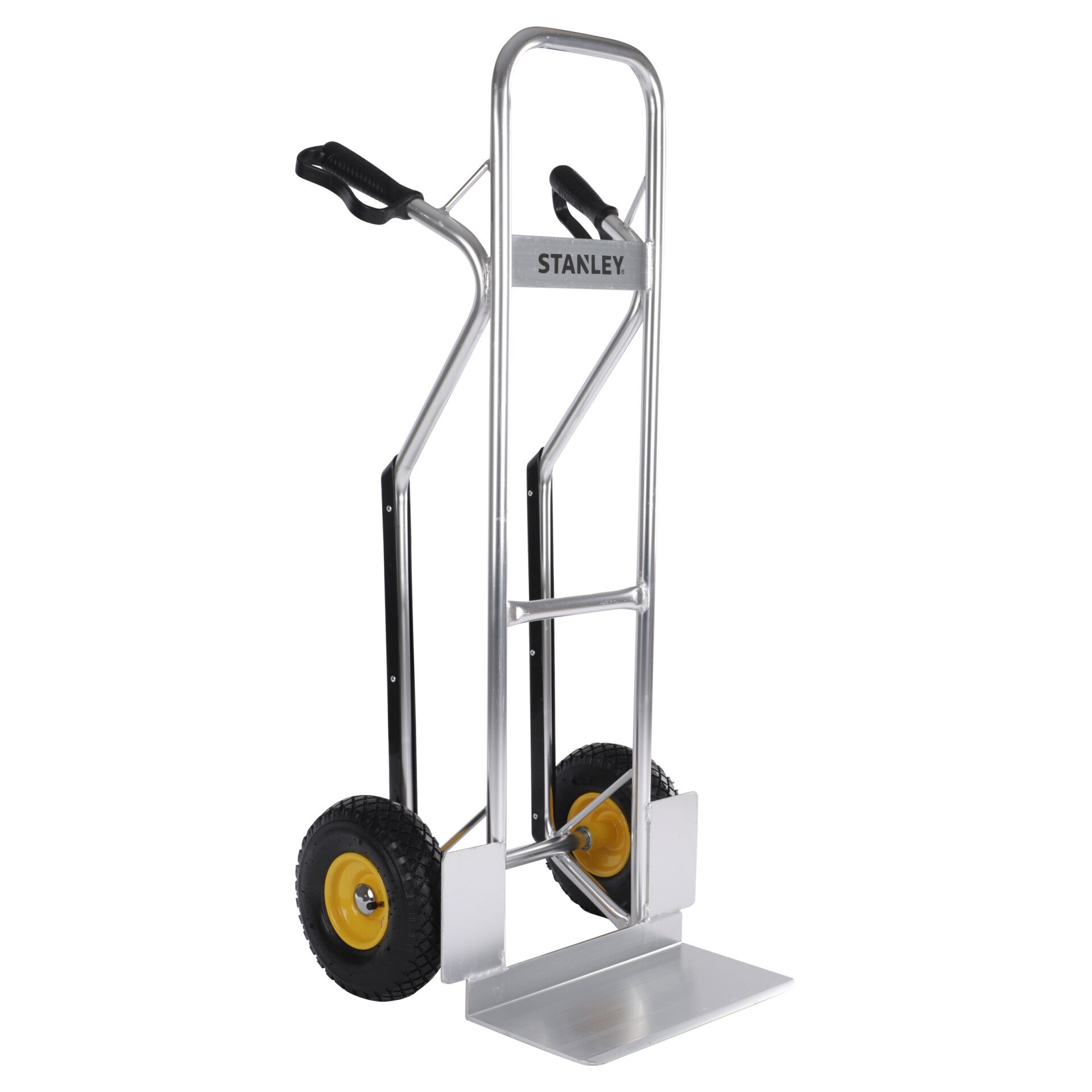 Stanley steekwagen aluminium - 200 kg - SXWT-HT525 grijs 48 x 51 x 118 cm