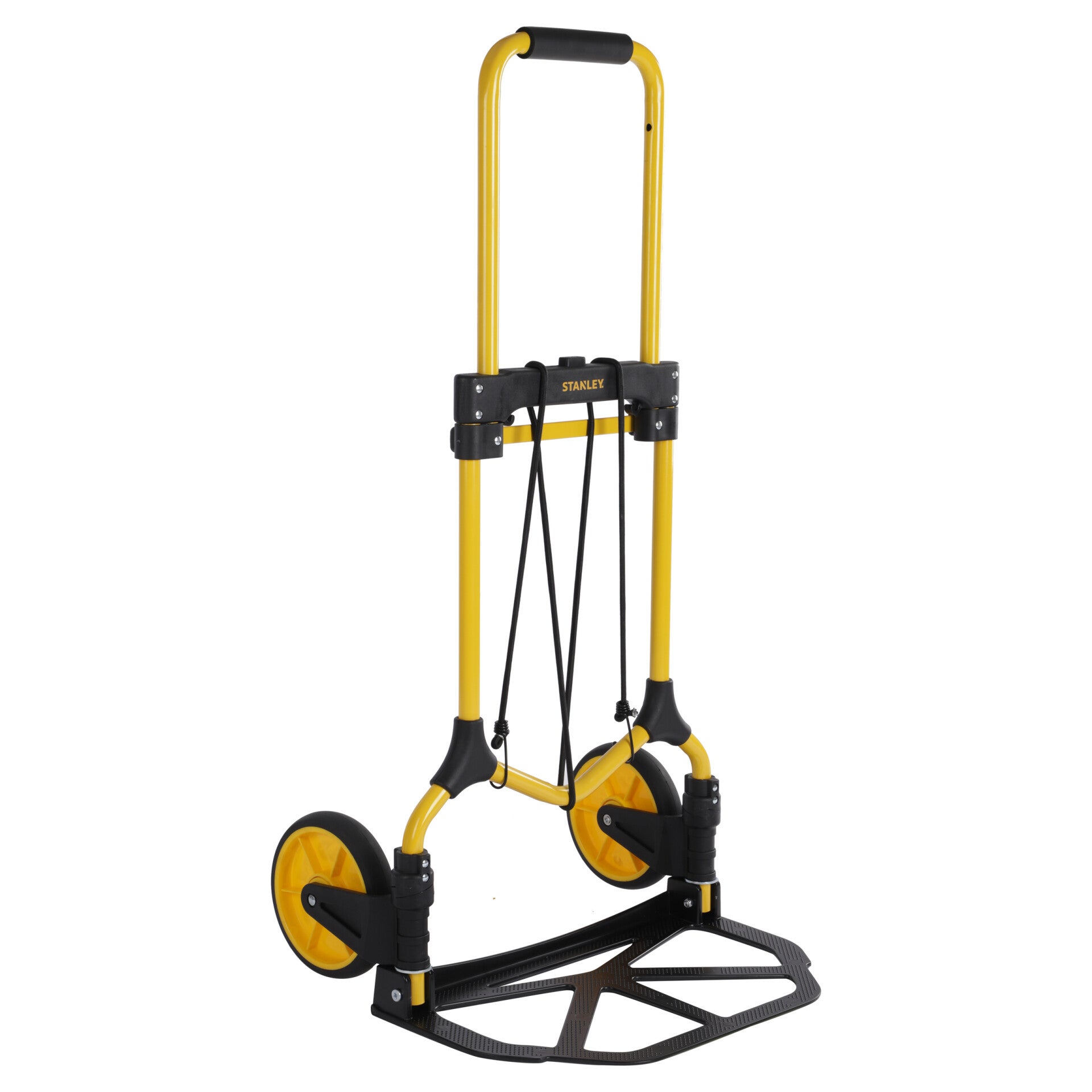 Stanley steekwagen vouwbaar - aluminium - 100 kg - SXWT-FT582 SP geel/zwart 50 x 45 x 98 cm