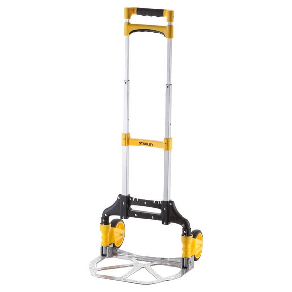 Stanley steekwagen vouwbaar - aluminium - 70 kg - SXWT-FT516 SP geel/grijs 40 x 41 x 100 cm