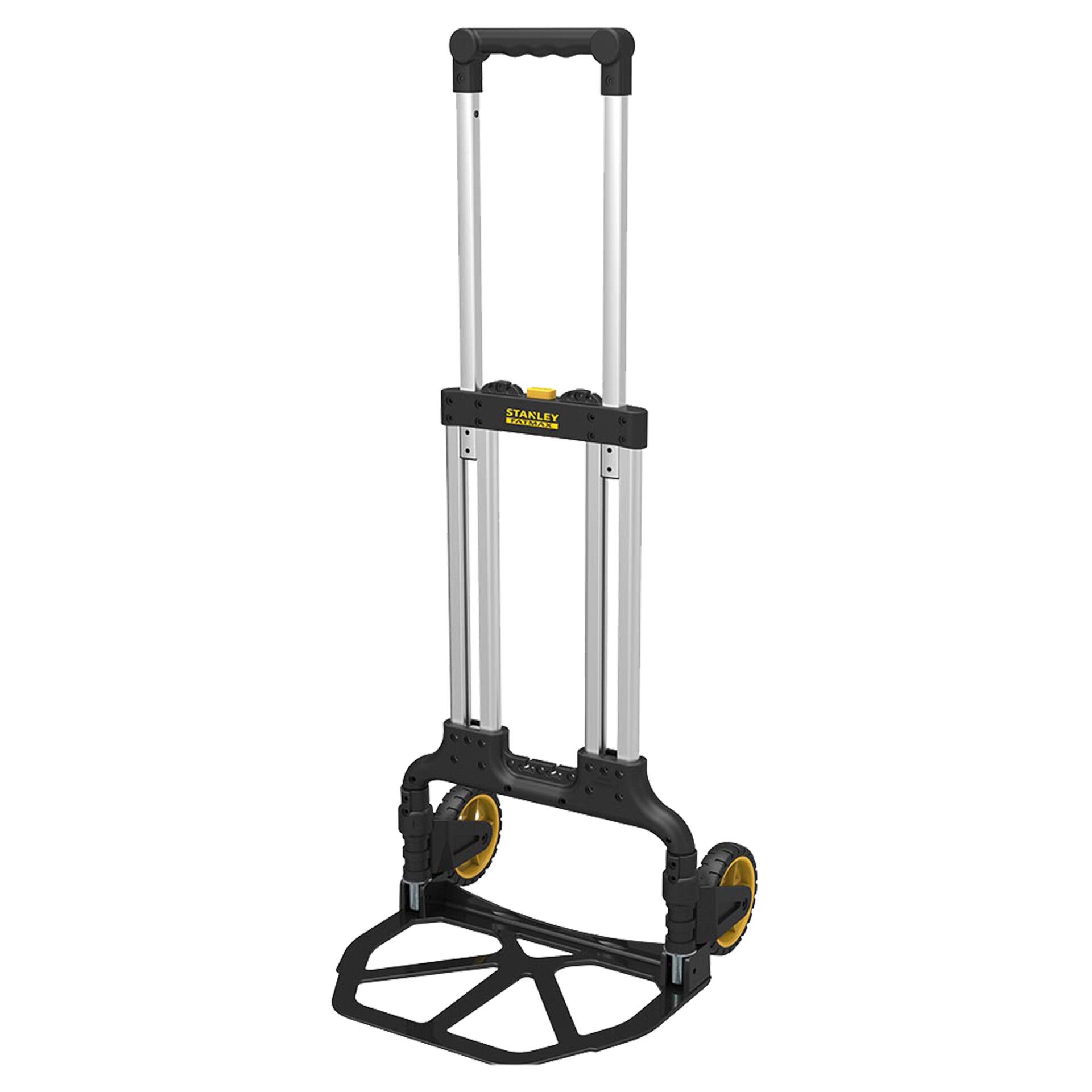 Stanley Fatmax steekwagen vouwbaar - aluminium - 70 kg - FXWT-705 zwart/grijs 40 x 41 x 100 cm