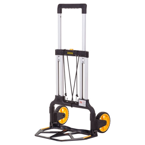 Stanley Fatmax steekwagen vouwbaar - aluminium - 125 kg - FXWT-706 zwart/grijs 51 x 52 x 107 cm