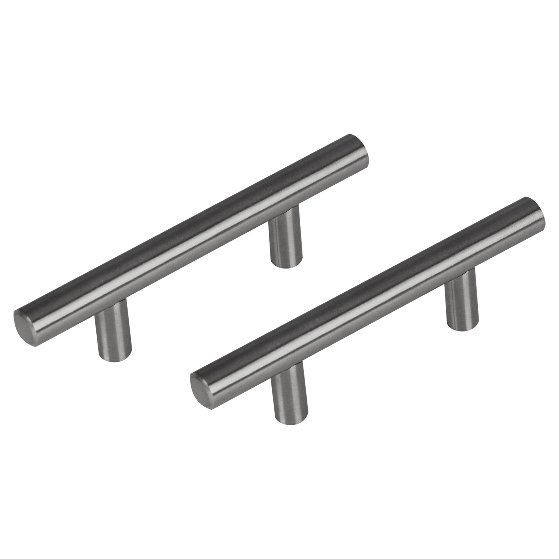 Differnz meubelgreep 64 mm gun metal