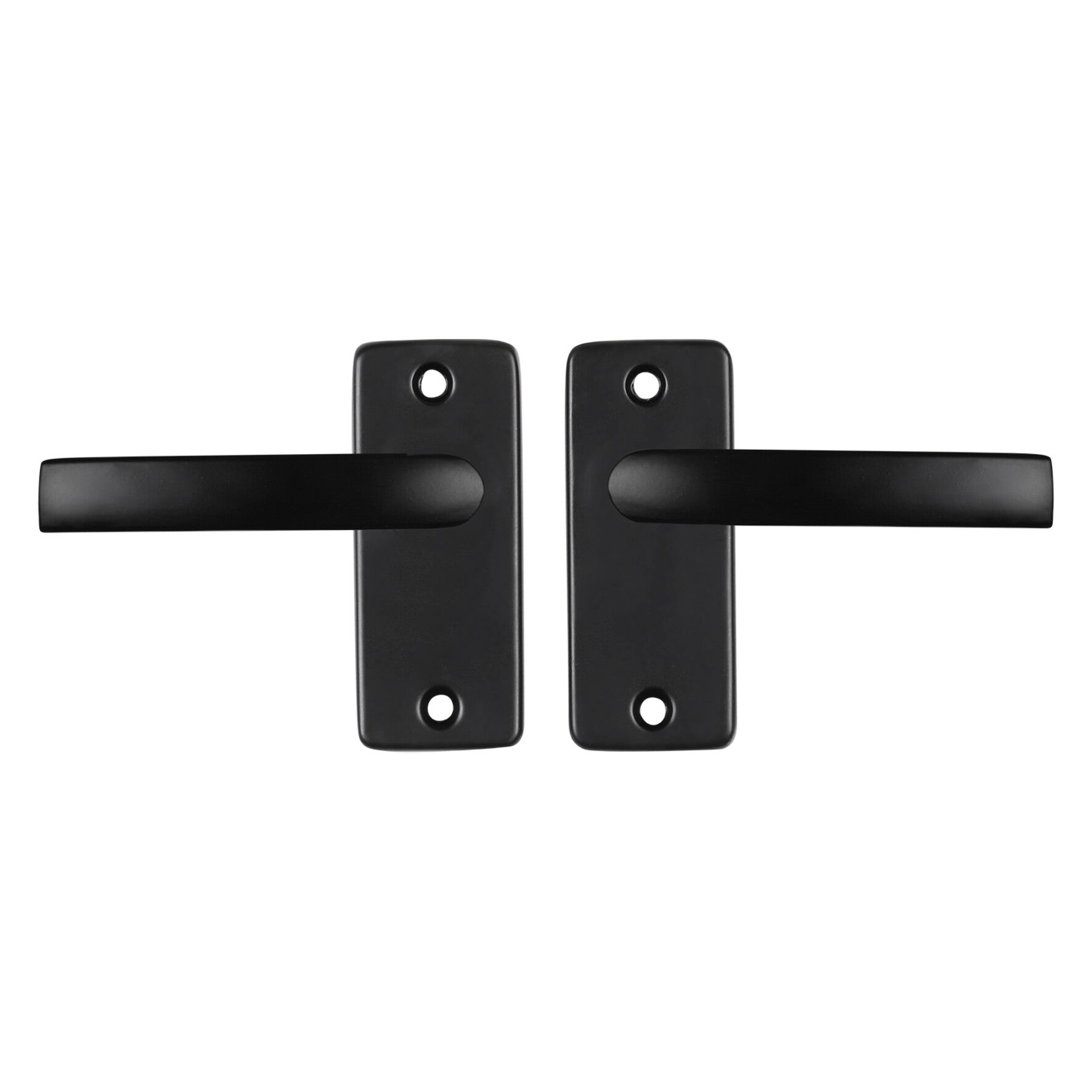 Starx deurkruk blok - patentrozet zwart 90 x 41 mm