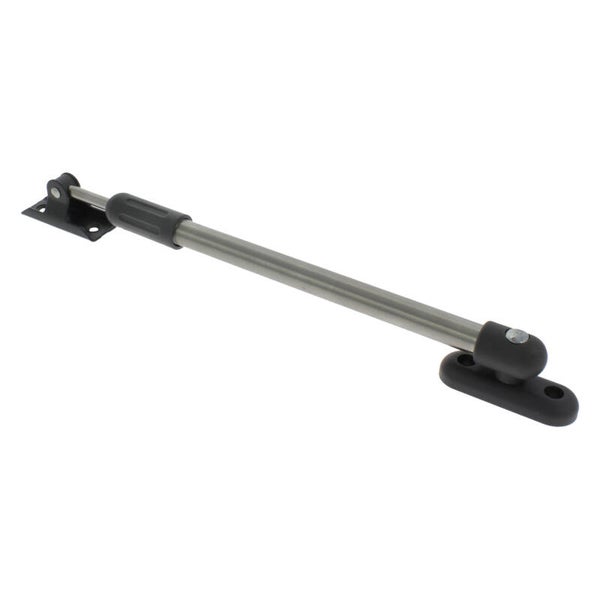 Starx tele-raamuitzetter buitendraaiend - links en recht - met regelknop grijs 300 mm