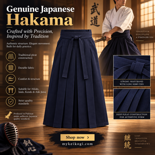 Genuine Japanese Hakama – Crafted with Precision, Inspired by Tradition