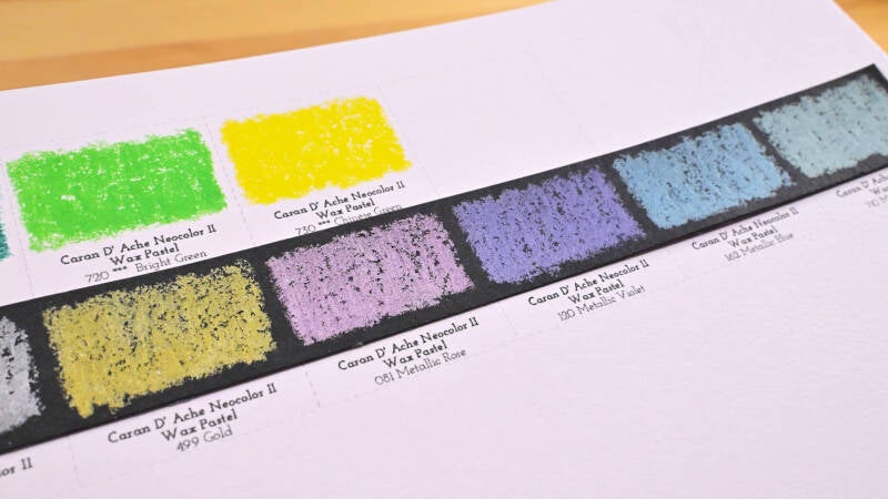 Caran d'Ache Neo Color II wax pastels review